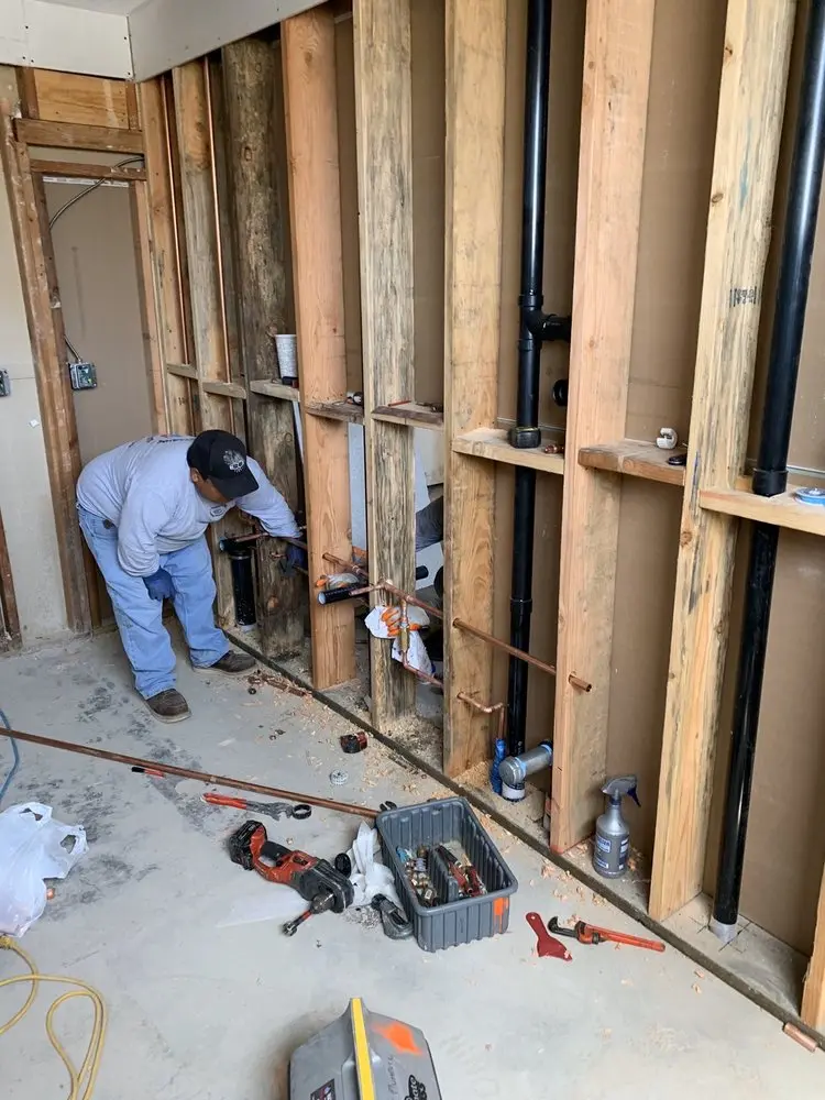 Commercial rough-in plumbing for Gas Line Repair in Quailwood Meadows